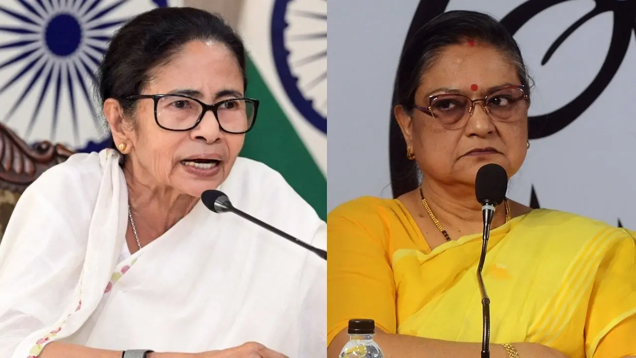 മമത ബാനർജി, കാകോലി ഘോഷ് | Photos: ANI
