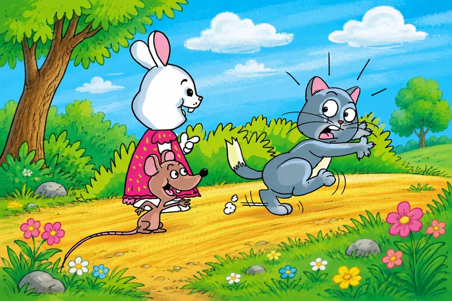 Rabbit and mom