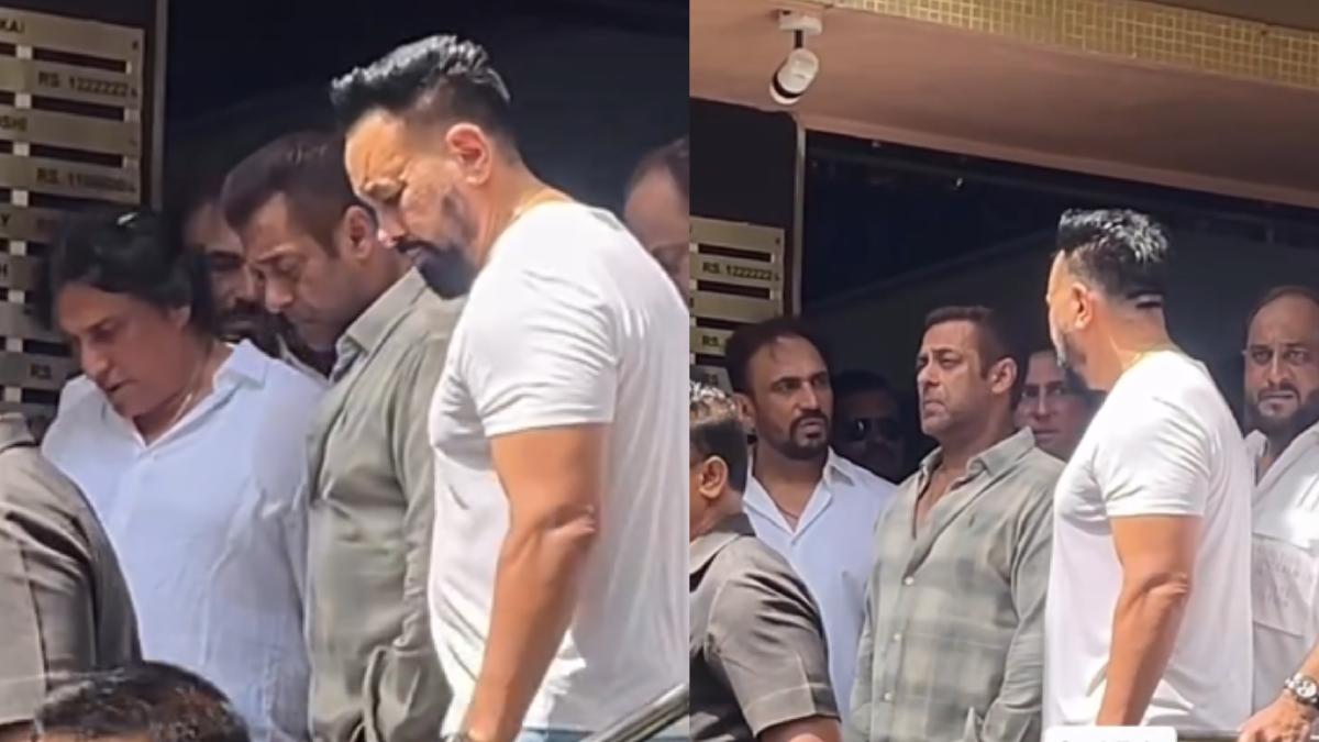 Salman Khan at Kumud Rane Funeral | സുഹൃത്തിന്റെ സംസ്‌കാര ചടങ്ങി ...