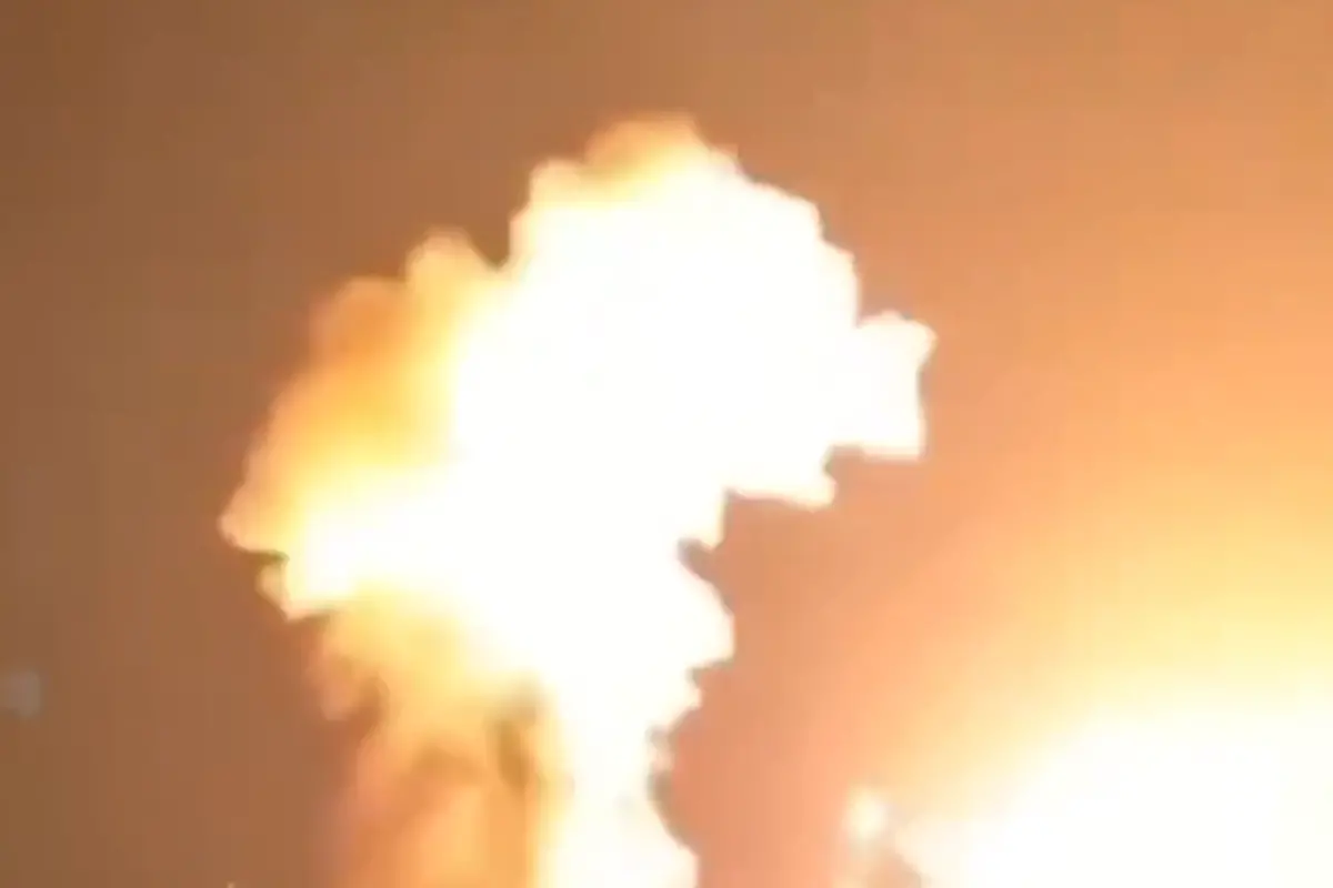 Explosions were heard on Qeshm Island and in the port city of Bandar Abbas on Iran's southern coast