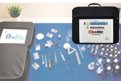A briefcase-sized moving chemistry lab; first-of-its-kind in Kerala: ‘ChMr.’ brings experiments to classrooms