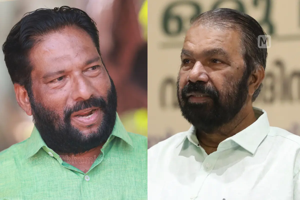 വി. ജോയി, വി. ശിവൻകുട്ടി | Photo: Mathrubhumi
