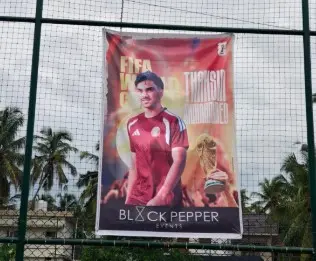 A flexboard installed in Valapattanam