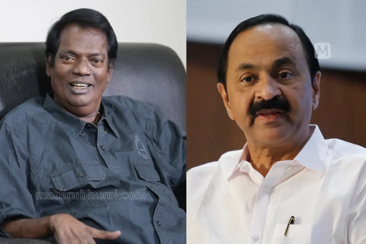 സലിം കുമാർ, വി.ഡി. സതീശൻ | Photo: Mathrubhumi