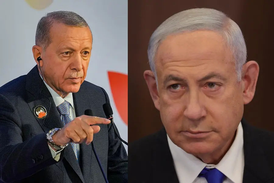 Benjamin Netanyahu -Recep Tayyip Erdoğan