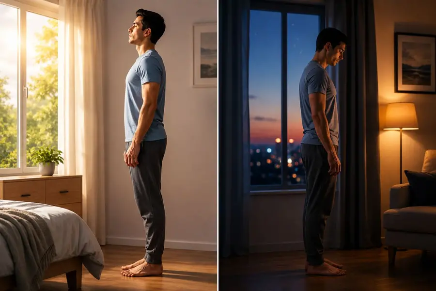 Morning tall, evening short? Science reveals the surprising reason your height changes every day