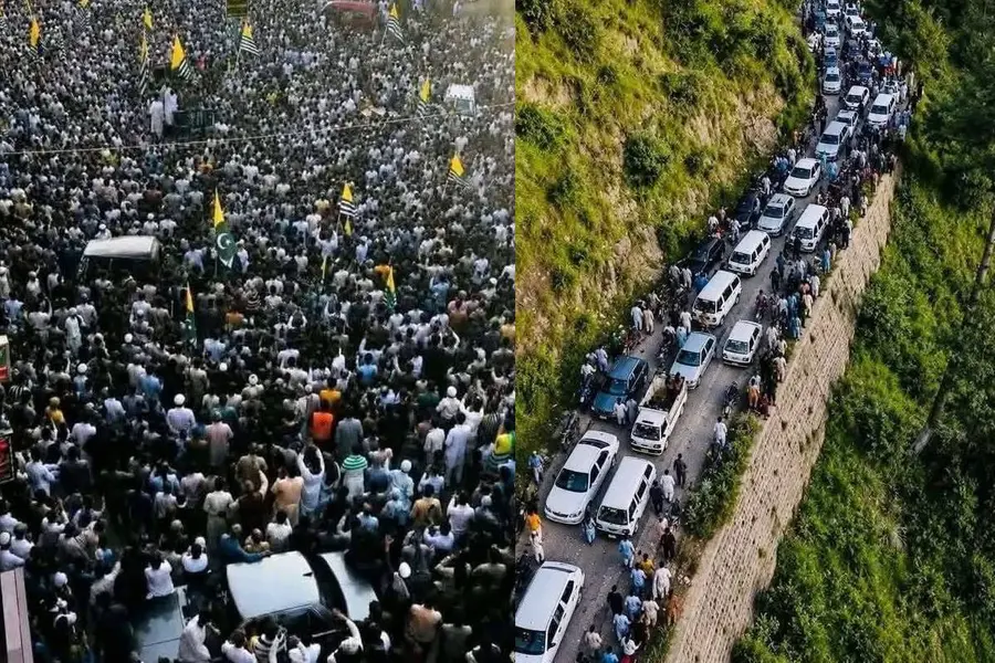 പാക് അധീന കശ്മീരിൽ പ്രക്ഷോഭം; പാകിസ്താൻ സൈന്യത്തിനെതിരെ ഒന്നര ലക്ഷത്തോളം പേരുടെ മാർച്ച്