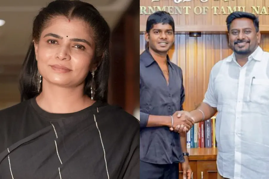 അക്രമികൾക്ക് ഇനിയും വേദി നൽകണോ? വേടനുമായുള്ള കൂടിക്കാഴ്ചയിൽ തമിഴ്നാട് സർക്കാരിനെതിരെ ചിന്മയി