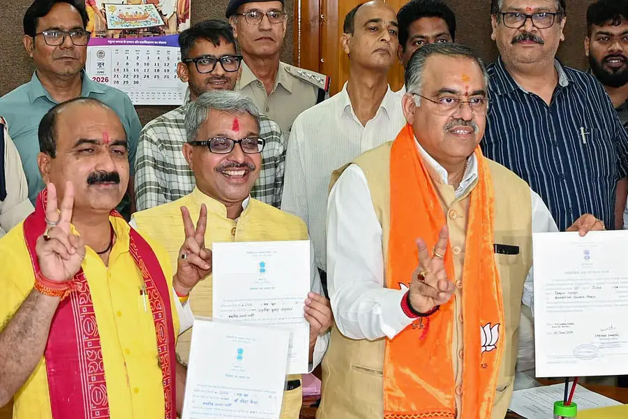 3 elected bjp mps
