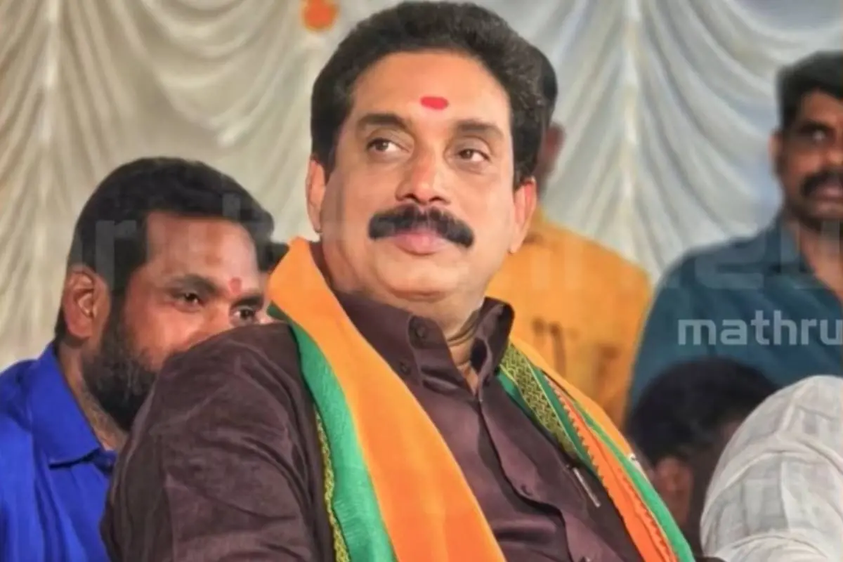 BJP leader Sreekumar