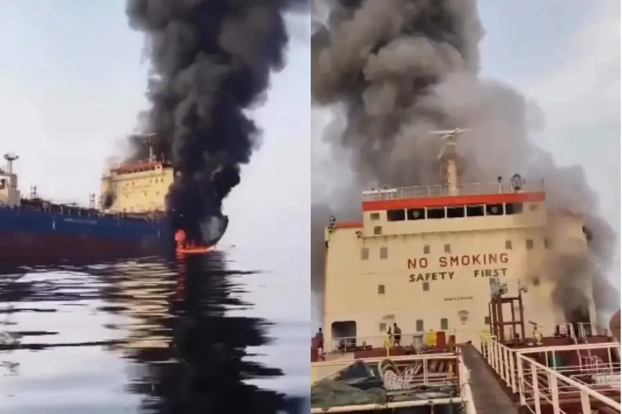 ‘Vessel is sinking, please help’: SOS call from Indian crew surfaces after MT Marivex tanker strike