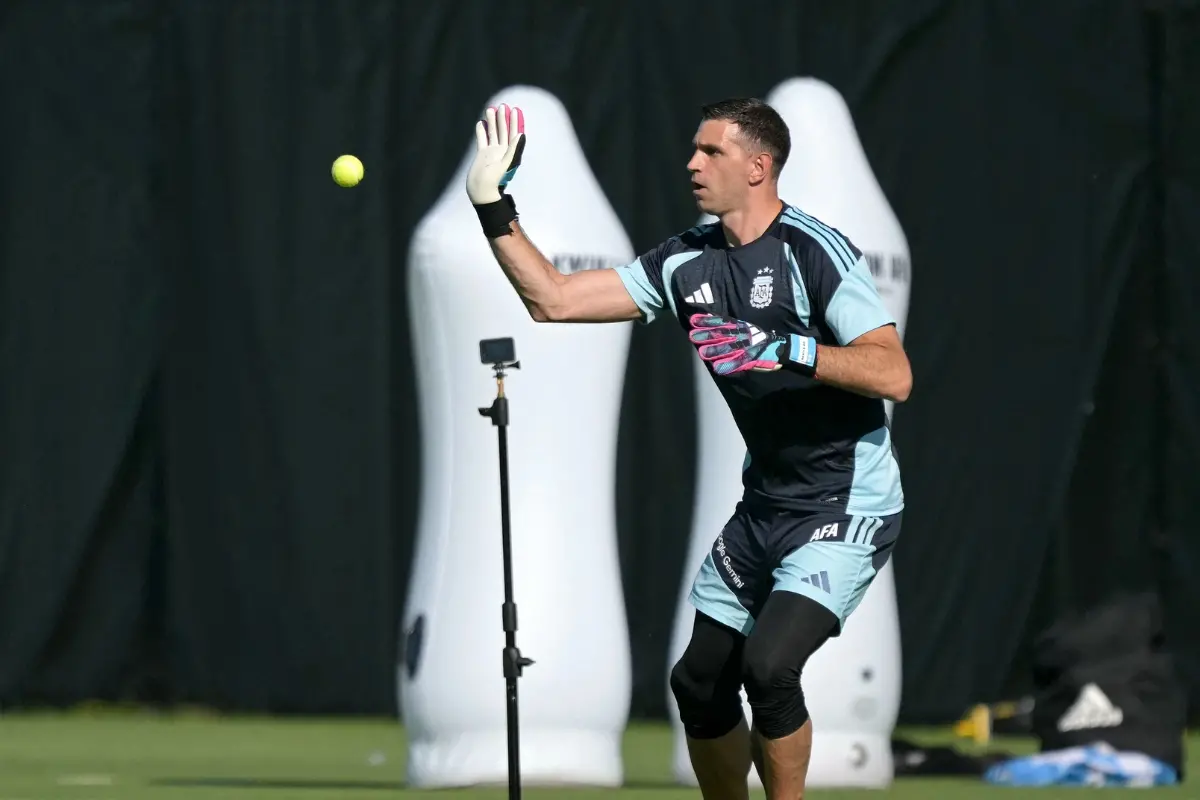 Argentina's goalkeeper Emiliano Martinez | Photo: AFP