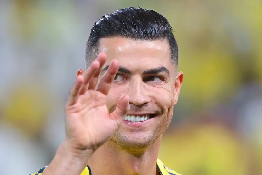 Nassr's Portuguese forward #07 Cristiano Ronaldo