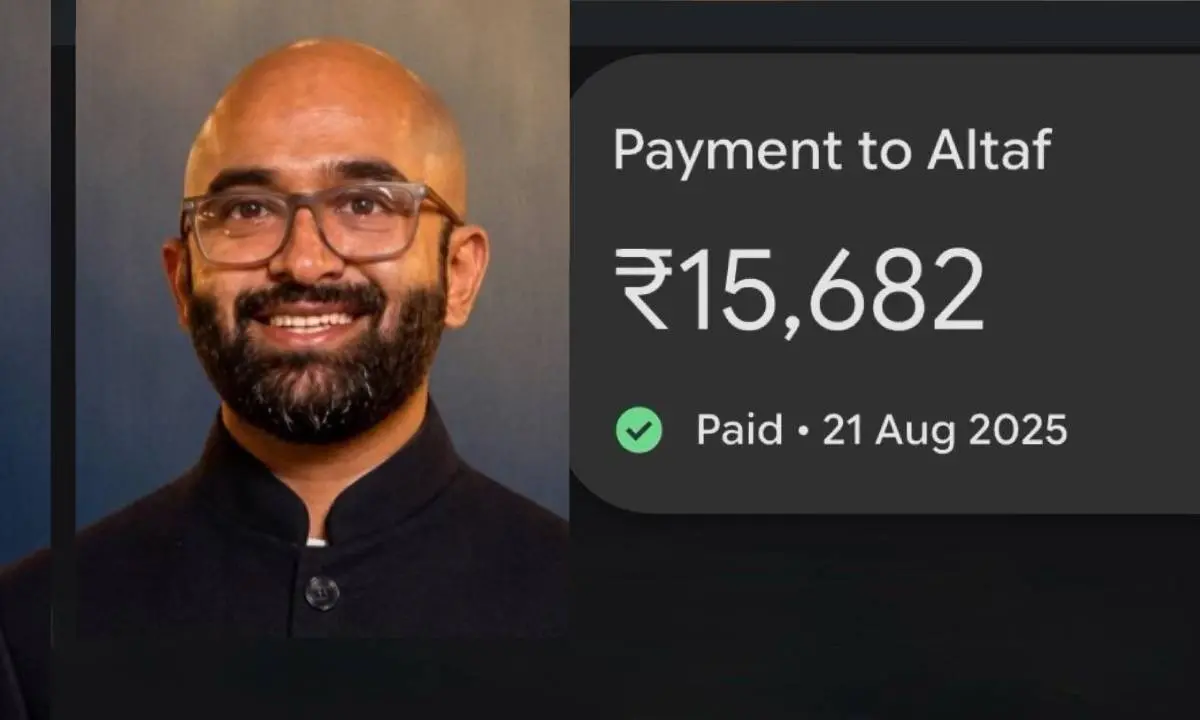 ശുഭം ഗുണെ, പങ്കുവെച്ച സ്ക്രീൻ ഷോട്ട്| ഫോട്ടോ: linkedin/@Shubham Gune