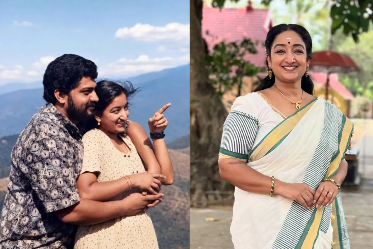 ഇന്ദുലേഖയും ഭർത്താവ് ശങ്കർ കൃഷ്ണയും| ഫോട്ടോ: Instagram