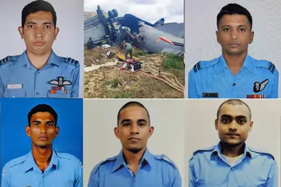 5 IAF personnel killed in AN-32 crash at Assam’s Jorhat Air Base | VIDEO