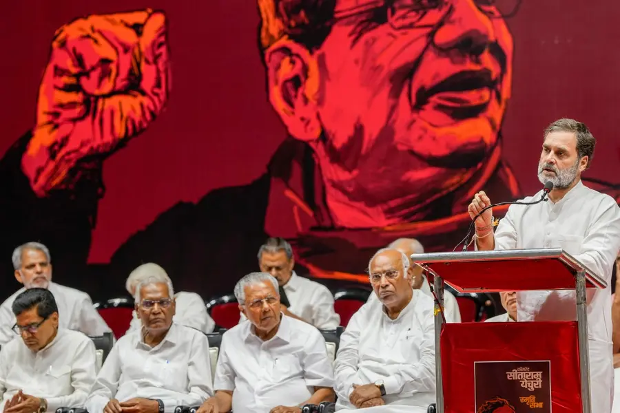 Rahul Gandhi’s ‘can’t hug Pinarayi’ remark stirs Congress-Left clash; KC Venugopal hits back