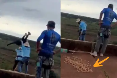 Brazil bungee jump horror: Woman dies after staff allegedly forgot to attach safety rope | VIDEO