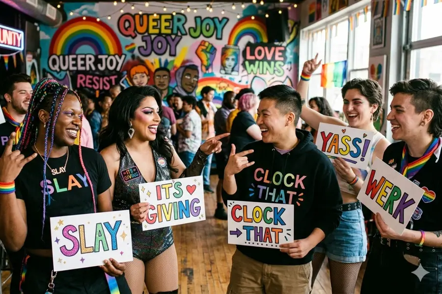 From 'clock that' to 'it's giving': The queer Internet slang you use every day without realising it