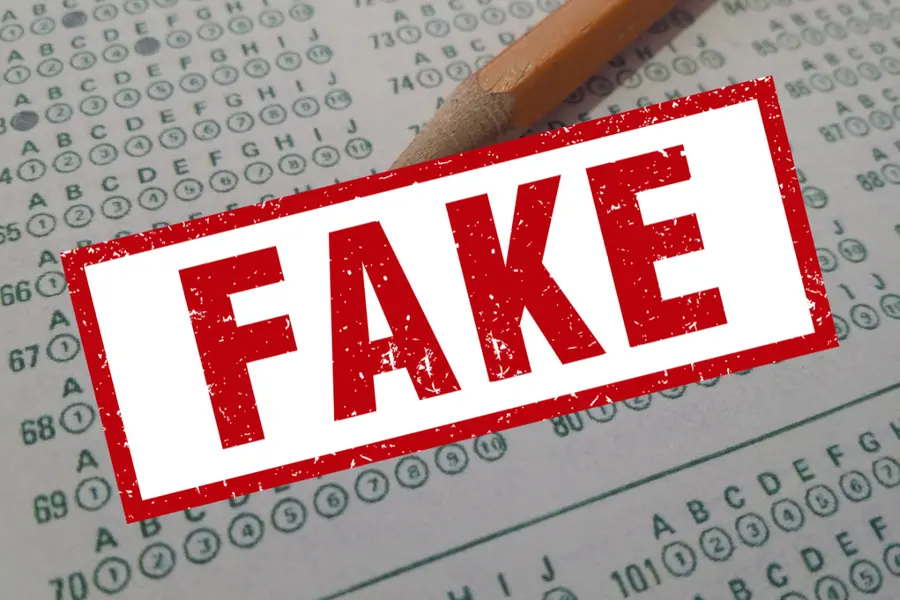 Fake NEET UG paper