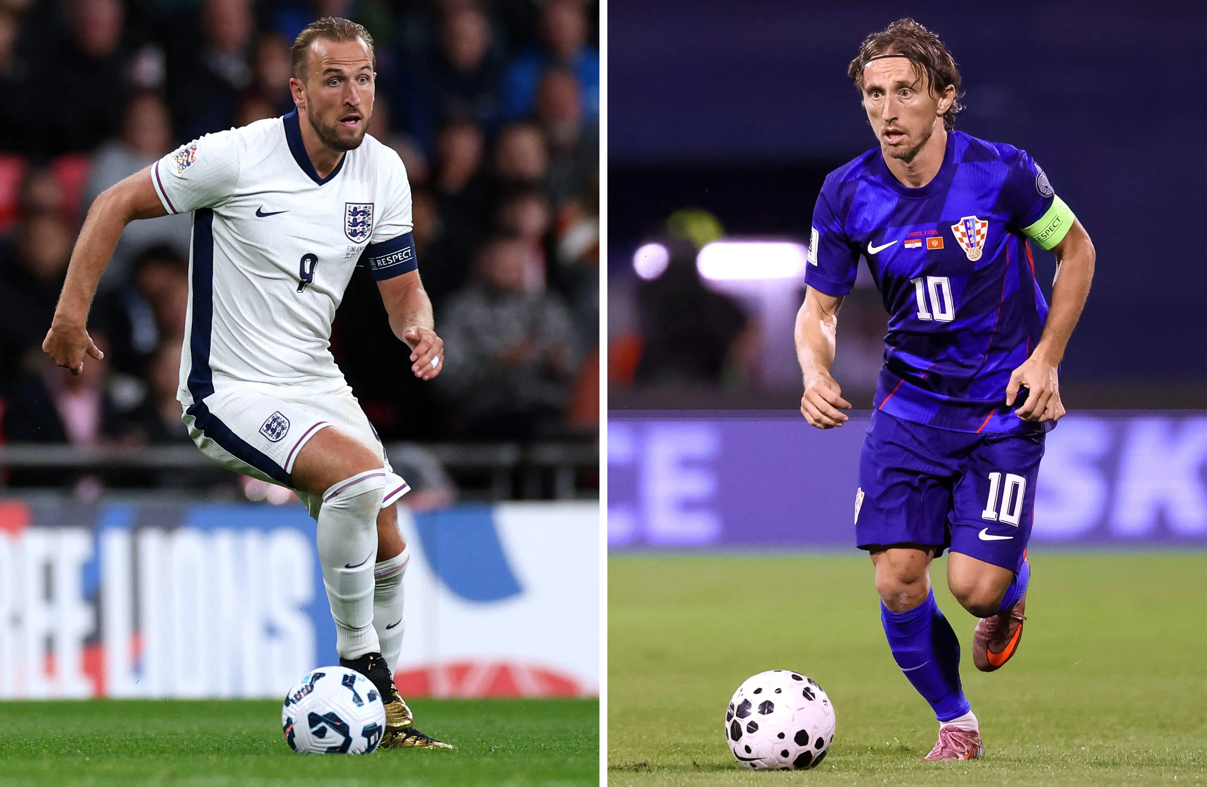 Harry Kane, Luka Modric | Photo: AFP