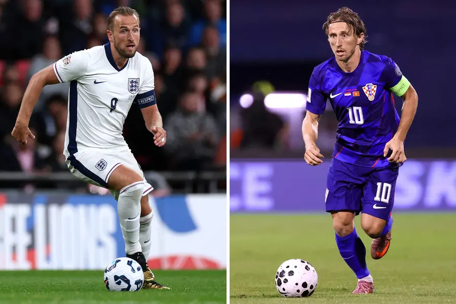 Harry Kane, Luka Modric