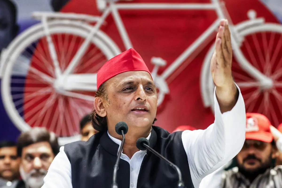 Samajwadi Party national president Akhilesh Yadav. (ANI Photo)