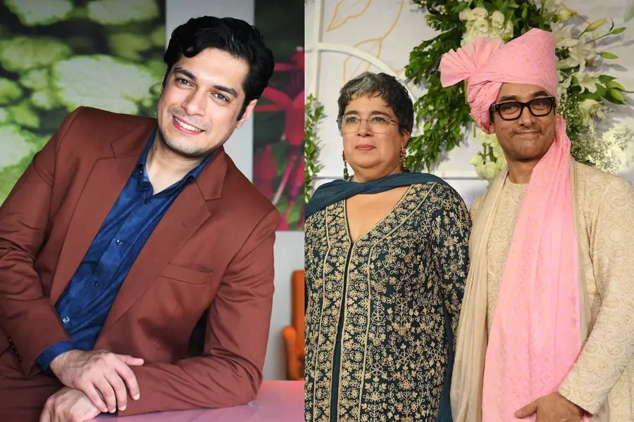 Junaid Khan Aamir Khan and Reena Dutta