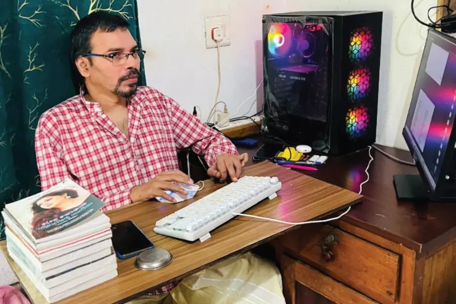 Defying Muscular Dystrophy: How Shaji Transformed A 17-Year Indoor Confinement Into A Literary Journey Of Writing And Publishing