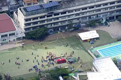 Fire in Tokyo: 300 evacuated safely as blaze breaks out at elementary school | VIDEO