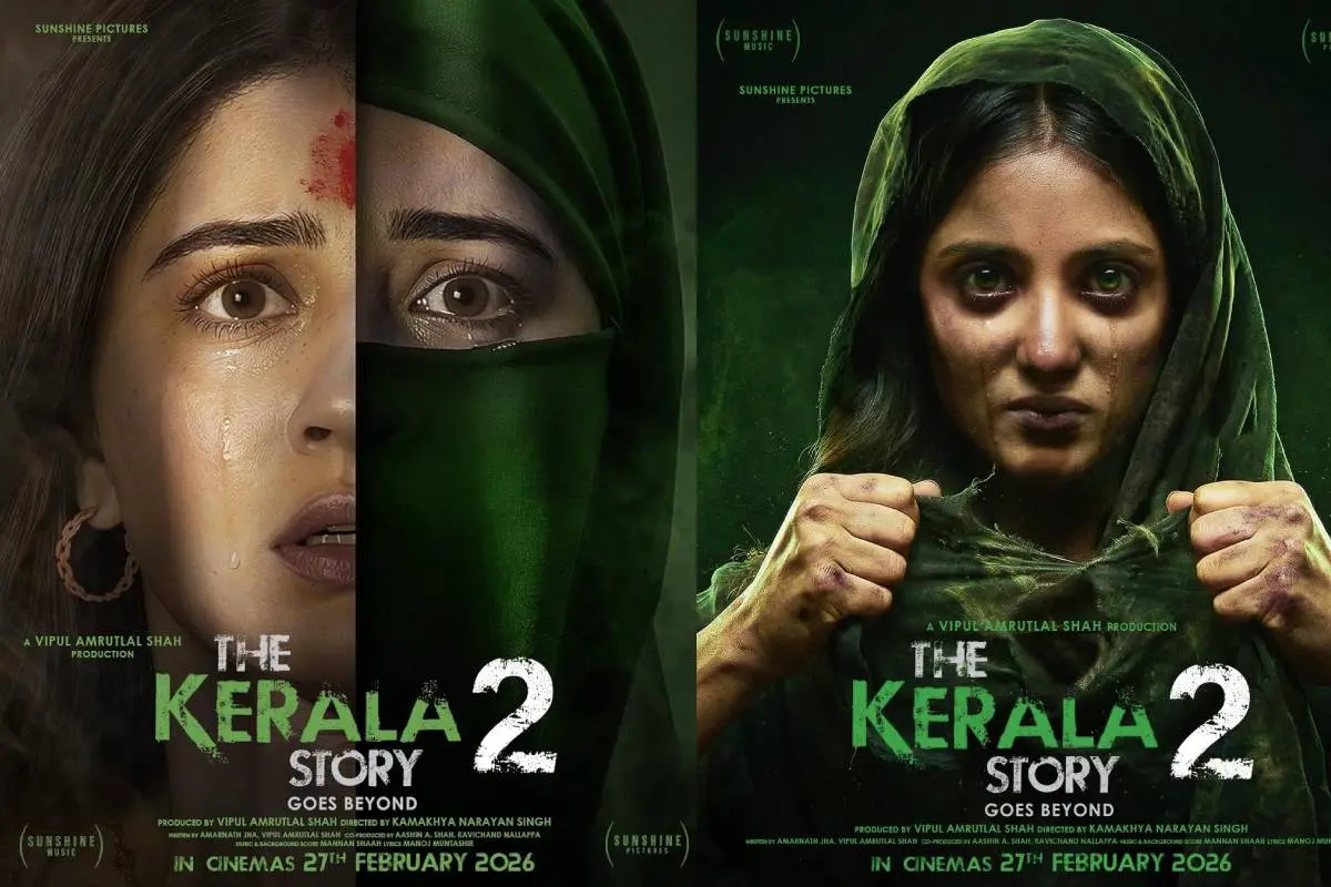 കേരളാ സ്റ്റോറി 2 എന്ന ചിത്രത്തിന്റെ പോസ്റ്ററുകൾ | ഫോട്ടോ: അറേഞ്ച്ഡ്