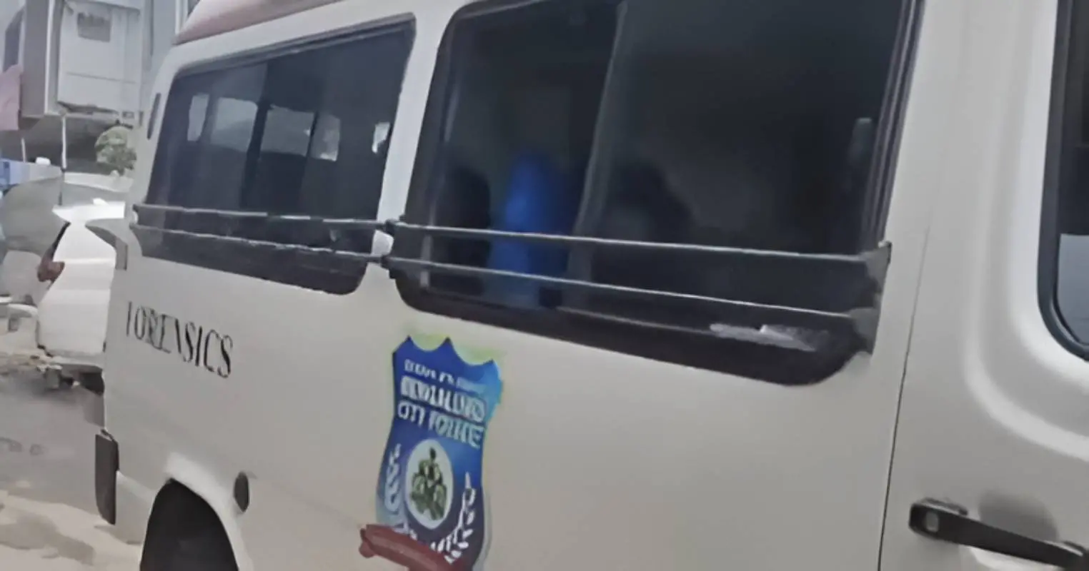 കവർച്ചാ സംഘം എത്തിയ വാഹനം