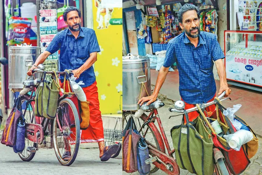 അപകടത്തിൽപെട്ട യാത്രക്കാരിക്ക് ഉടുമുണ്ട് നൽകി: ഷാജിയെ കാണാൻ മുഖ്യമന്ത്രി; അഭിനന്ദനപ്രവാഹം