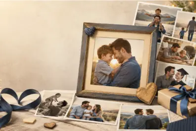 From childhood snapshots to lifelong memories: Celebrating dad through photos