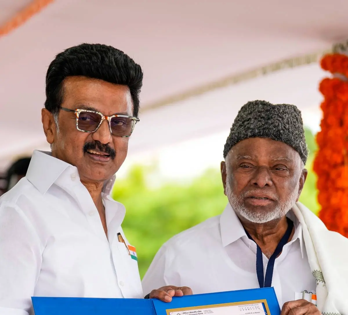 എം.കെ.സ്റ്റാലിന്, ഖാദര് മൊയ്തീന് (ഫയല് ചിത്രം)|ഫോട്ടോ:PTI