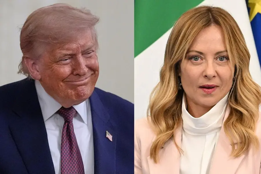 Donald-Trump-Giorgia-Meloni