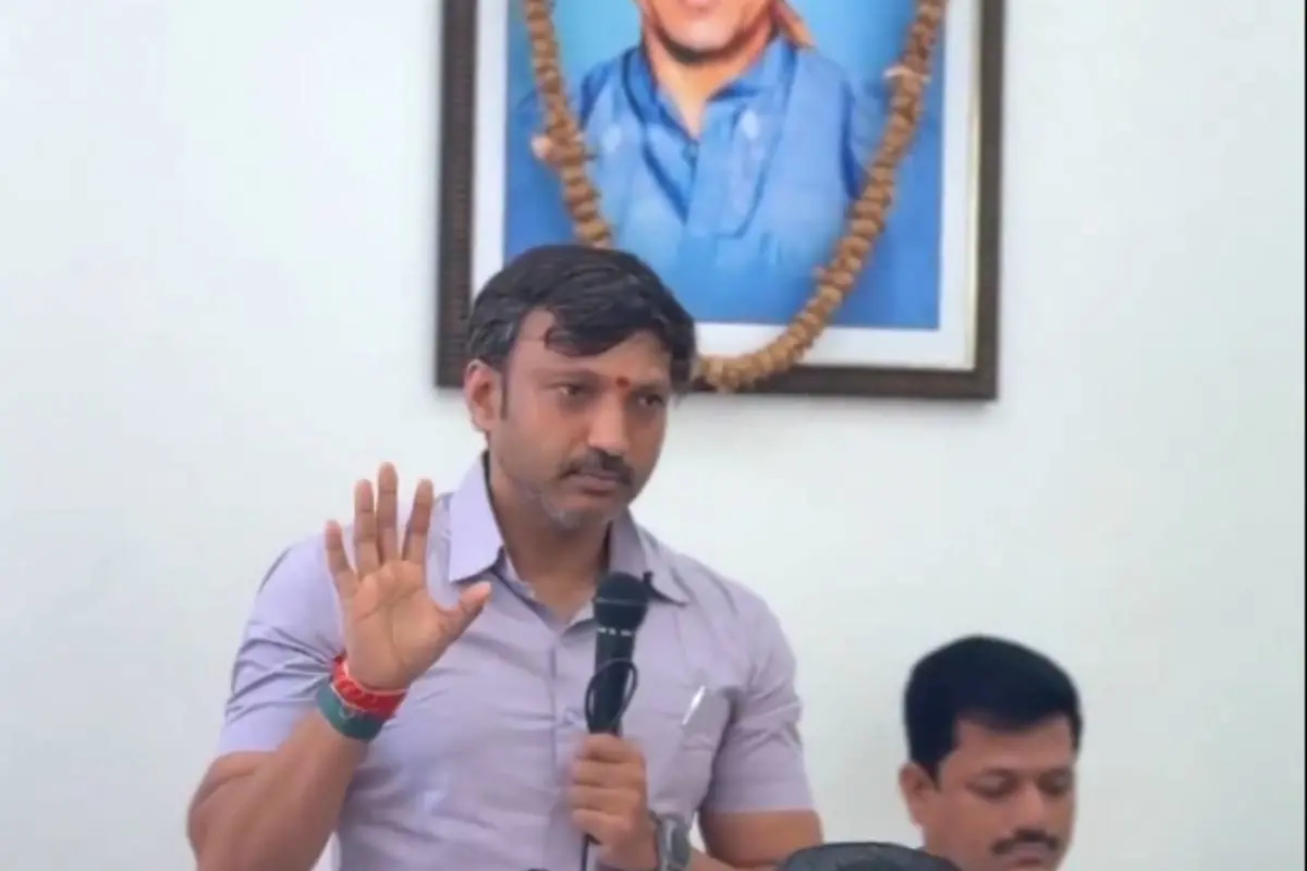 ഓംരാജ് നിംബാൽക്കർ | X Video grab image