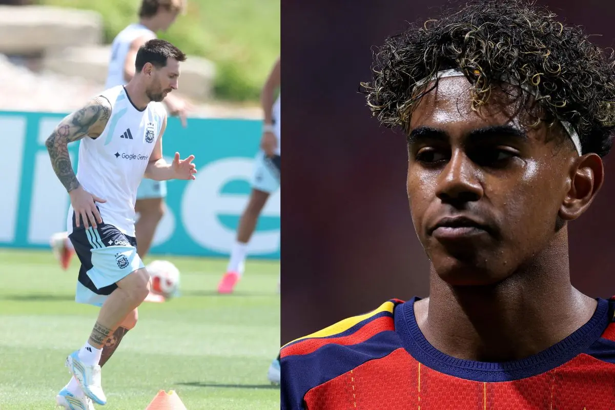 From (L) Lionel Messi, Lamine Yamal | Photos: AFP