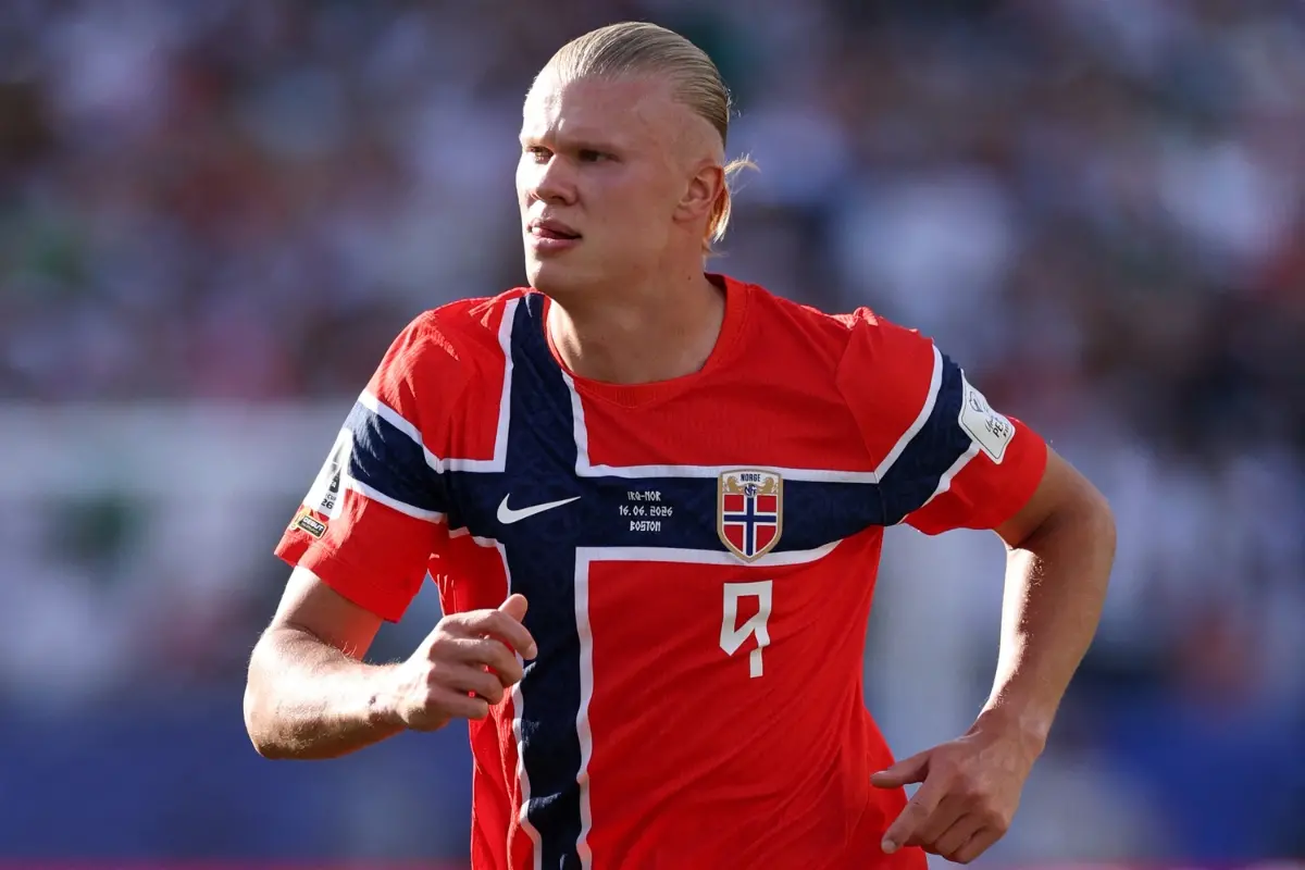 File: Erling Haaland #9 of Norway | Photo: Getty Images via AFP