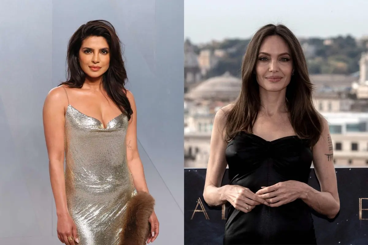 Priyanka Chopra, Angelina Jolie | Photo: AFP