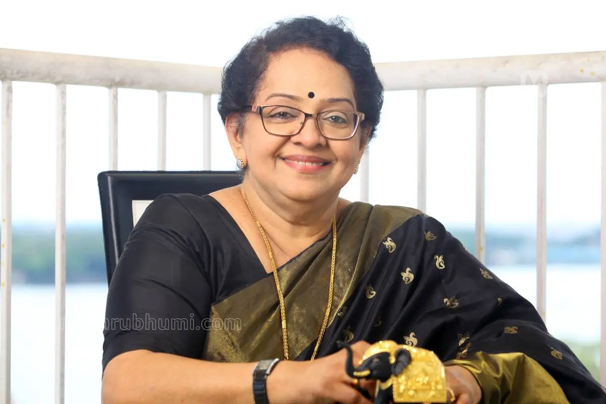 മല്ലിക സുകുമാരൻ | ഫോട്ടോ: ശ്രീജിത്ത് പി. രാജ് \ മാതൃഭൂമി