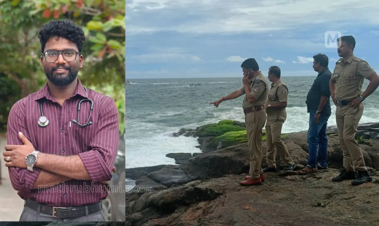 കാണാതായ എ.എസ്. ശ്രീജിത്ത്, അപകടംനടന്ന സ്ഥലം വിഴിഞ്ഞം കോസ്റ്റൽ പോലീസ് പരിശോധിക്കുന്നു