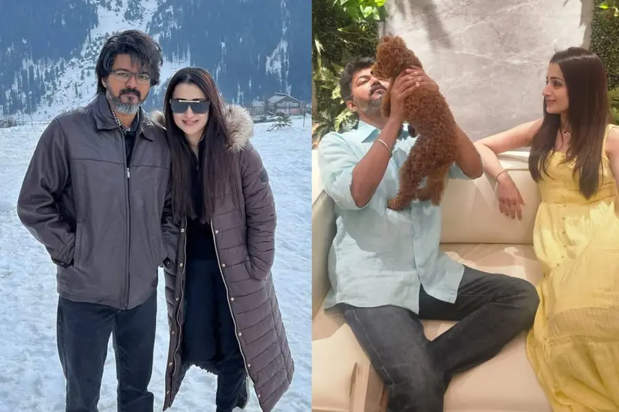 trisha krishnan and c joseph vijay