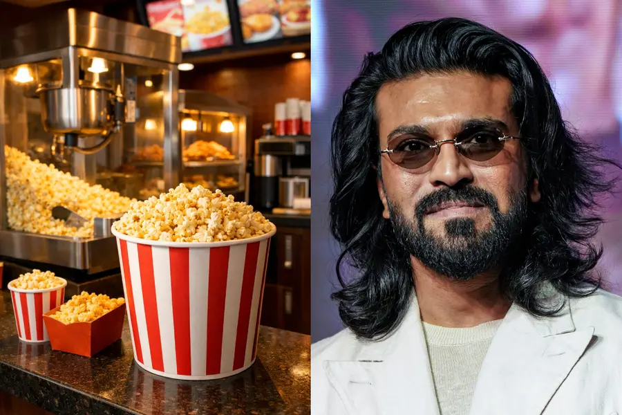 Reduce Popcorn Prices In Cinema Theaters Urges Telugu Superstar Ram Charan