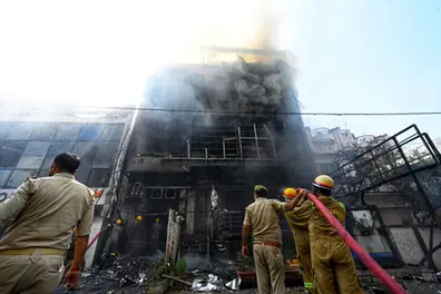 Lucknow fire: LDA moves to demolish coaching centre building after blaze kills 15, issues notice
