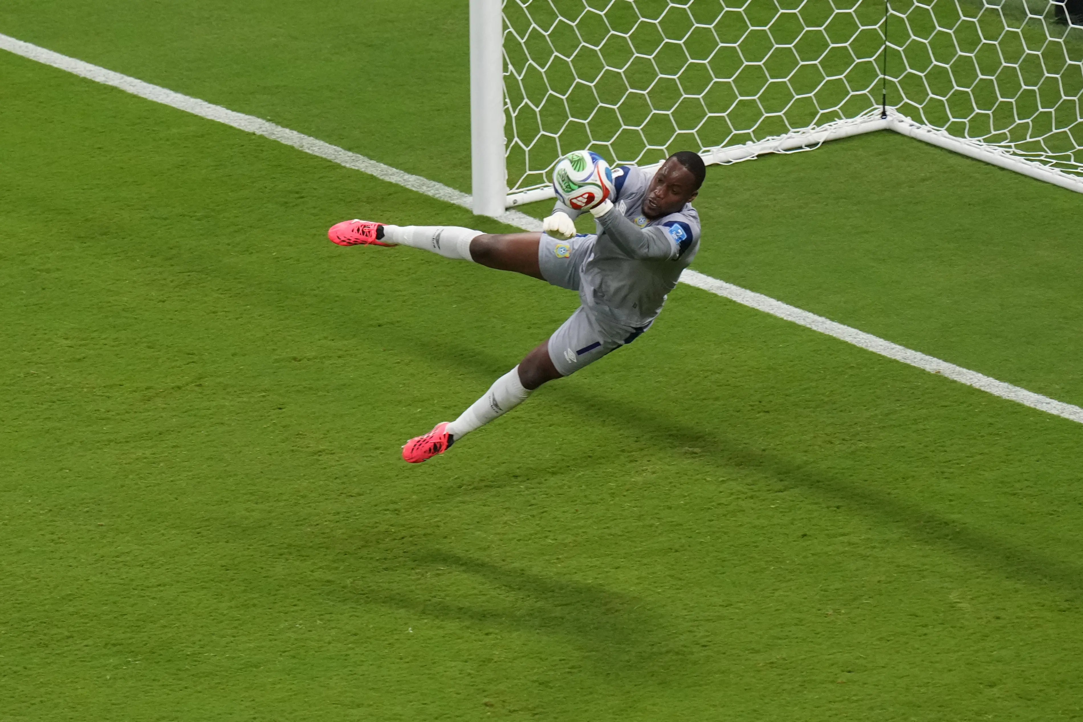 Congo goalkeeper Lionel Mpasi | AP