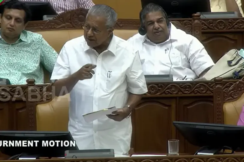 'നേരെ നേരെ പറയലാണല്ലോ നമ്മൾ തമ്മിലുള്ള ശീലം';ബഹളം വെച്ച ഭരണകക്ഷി എംഎൽഎമാരോട് പ്രതിപക്ഷ നേതാവ്