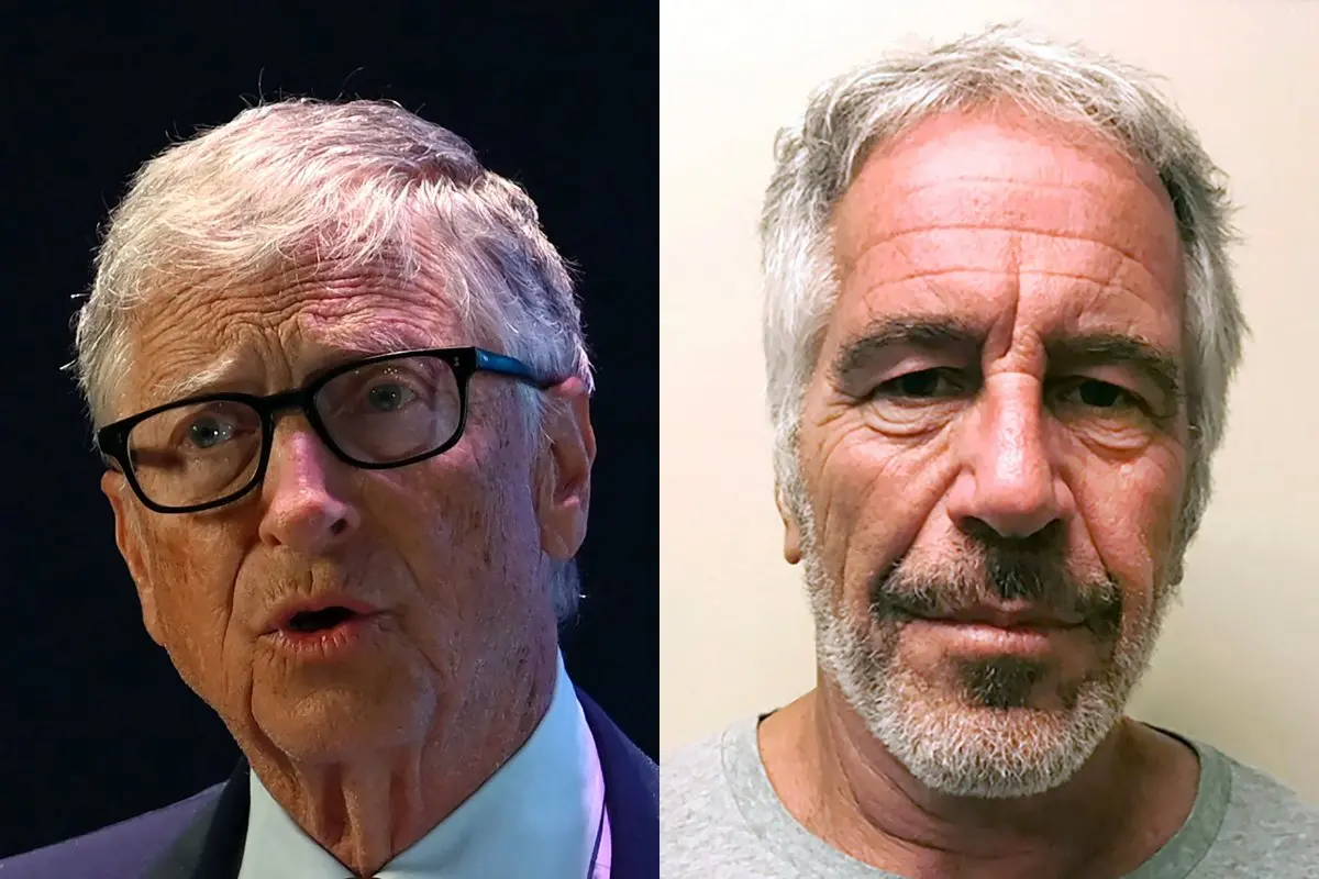 Bill Gates and Jeffery Epstein | File photo