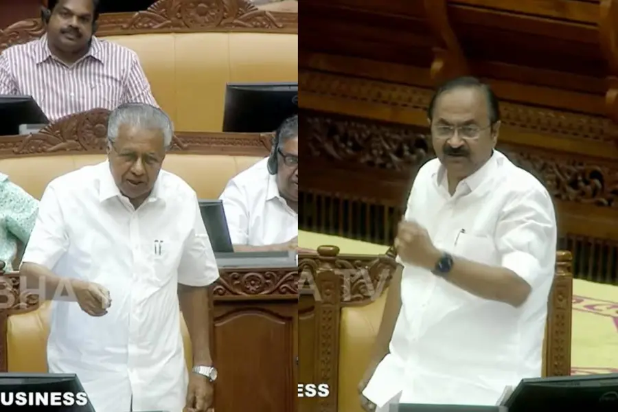 നിങ്ങളെ അണികളും നേതാക്കളും ചോദ്യം ചെയ്യുന്നുവെന്ന് സതീശൻ; അതൊക്കെ വല്ലാത്ത പൂതിയെന്ന് പിണറായി