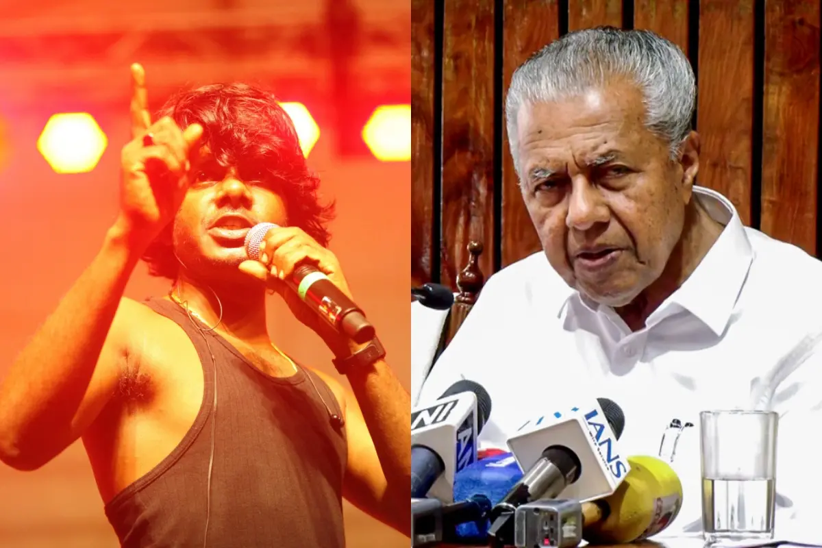 വേടന്, പിണറായി വിജയന് | ഫോട്ടോ: മാതൃഭൂമി, എ.എന്.ഐ.